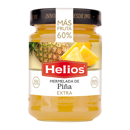 HELIOS Pineapple Jam Jar with 340 net grams - Conservalia