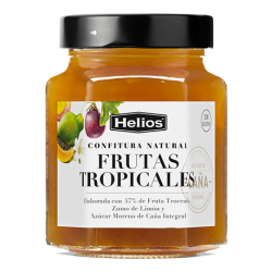 HELIOS Natural Tropical Fruit Jam Jar with 330 net grams