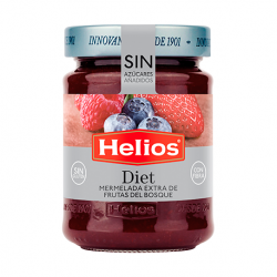 HELIOS Diet Forest Fruits Jam Jar with 280 net grams