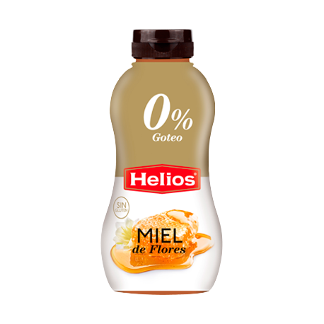 HELIOS Non Drip Honey Soft Bottle with 400 net grams - Conservalia