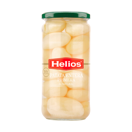 HELIOS Natural Whole Potato Jar with 660 net grams - Conservalia