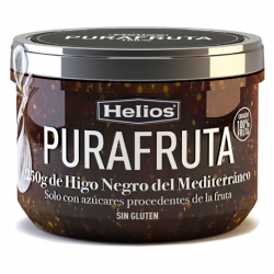 HELIOS Purafruta de Higo Negro Tarro con 250 gramos netos
