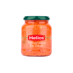 HELIOS Zanahorias en Tiras Tarro con 330 gramos netos