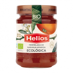 HELIOS Organic Bitter Orange Jam Jar with 350 net grams