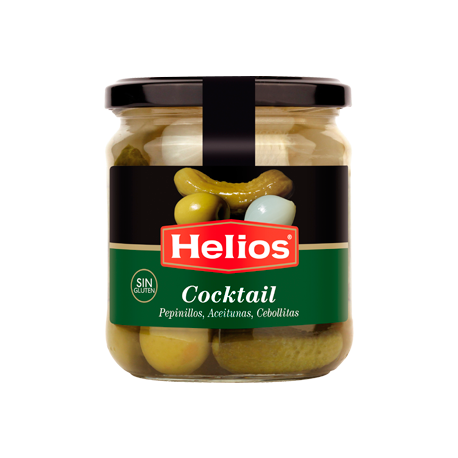 HELIOS Assorted Pickled Vegetables Jar with 345 net grams - Conservalia