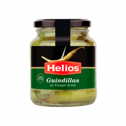 HELIOS Pickled Hot Peppers Jar with 345 net grams
