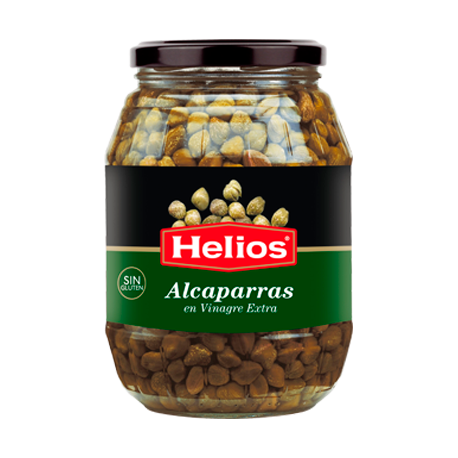 HELIOS Pickled Capers Jar with 1 kg net - Conservalia