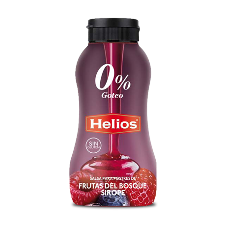 HELIOS Forest Fruits Syrup No Drip Soft Bottle with 295 net grams - Conservalia