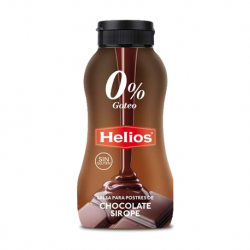 HELIOS Chocolate Syrup No Drip Soft Bottle with 295 net grams - Conservalia