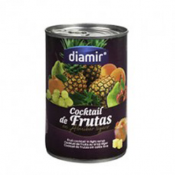 DIAMIR Cóctel de Frutas Lata con 420 gramos netos