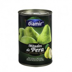 DIAMIR Pear Halves in Syrup Can with 420 net grams
