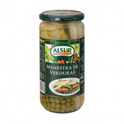ALSUR Vegetable Stew Jar with 660 net grams