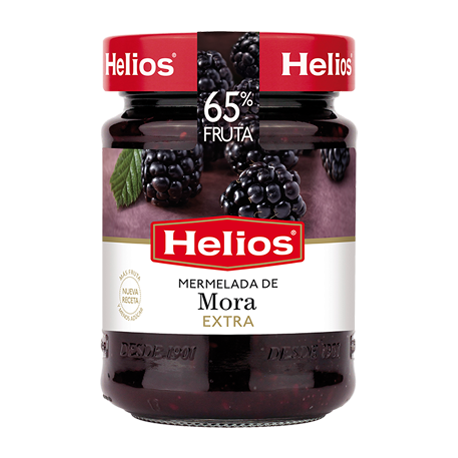HELIOS Blackberry Jam Jar with 340 net grams - Conservalia