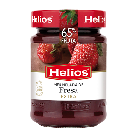 HELIOS Strawberry Jam Jar with 340 net grams - Conservalia