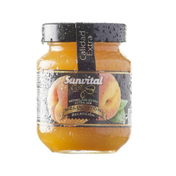 SUNVITAL Peach Jam Jar with 340 grams net
