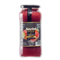 SUNVITAL Strawberry Jam Jar with 630 net grams