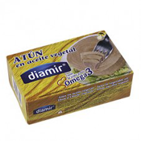 DIAMIR Tuna in Vegetable Oil Can with 110 net grams