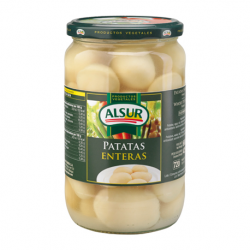 ALSUR Whole Potatoes 26-52 units Jar with 680 net grams