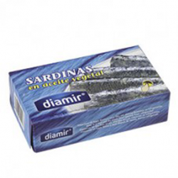 DIAMIR Sardine in Vegetable Oil Can with 125 net grams