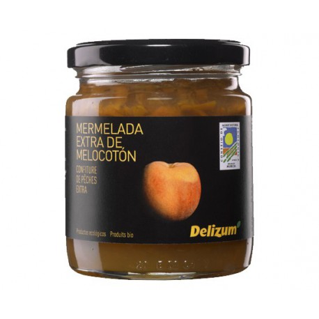 Delizum Peach Jam Jar with 270 net grams