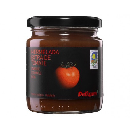 DELIZUM Organic Tomato Jam Jar with 270 net grams