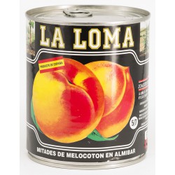 LA LOMA Peach Halves in Syrup Can with 850 net grams