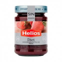 HELIOS Diet Strawberry Jam Jar with 280 net grams