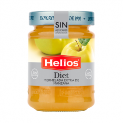 HELIOS Diet Apple Jam Jar with 280 net grams